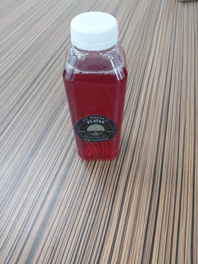Homemade Juice Bottle.