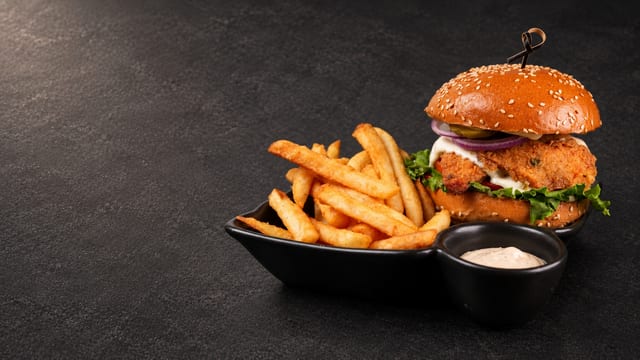 Chicken Burger Combo