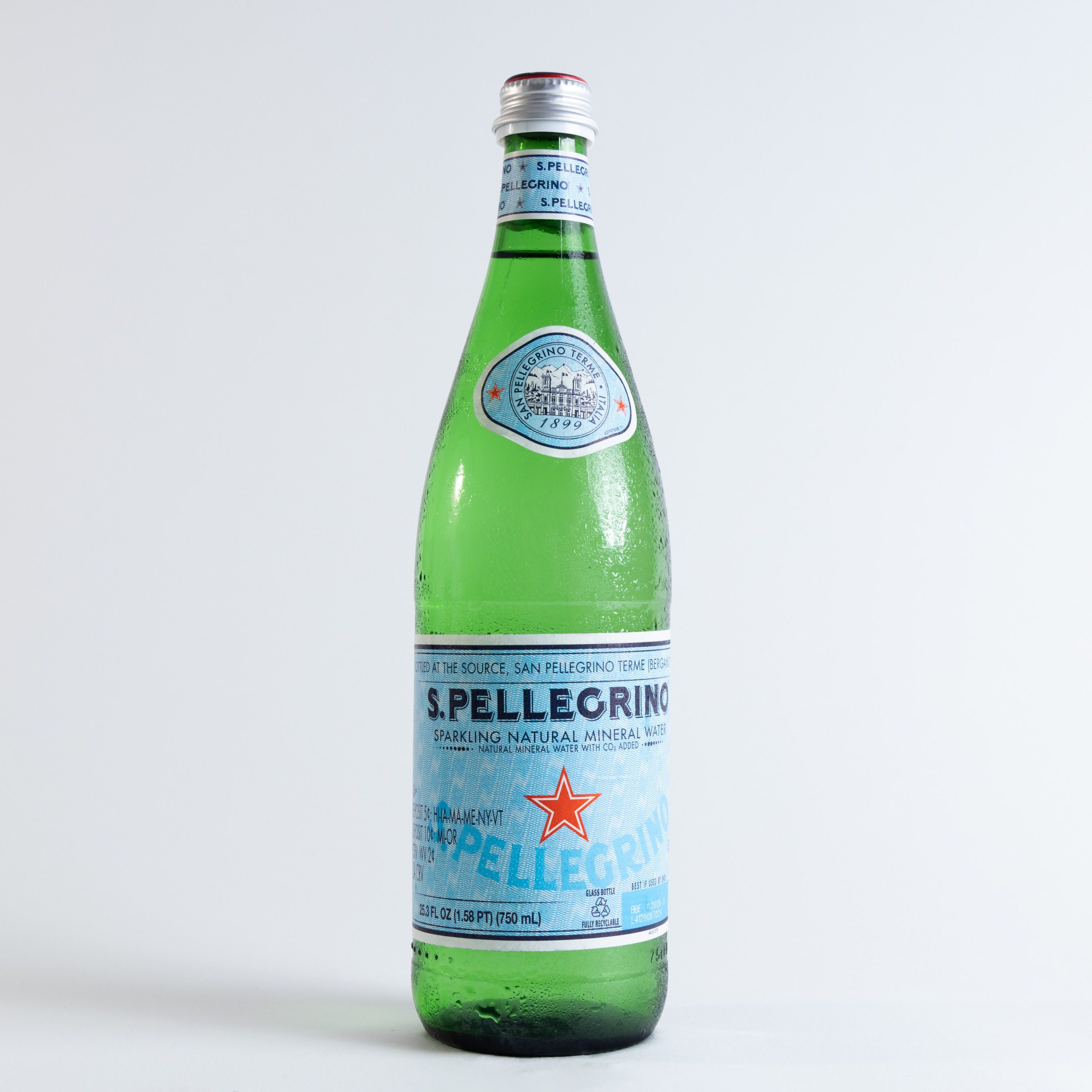Pellegrino Sparkling Water.