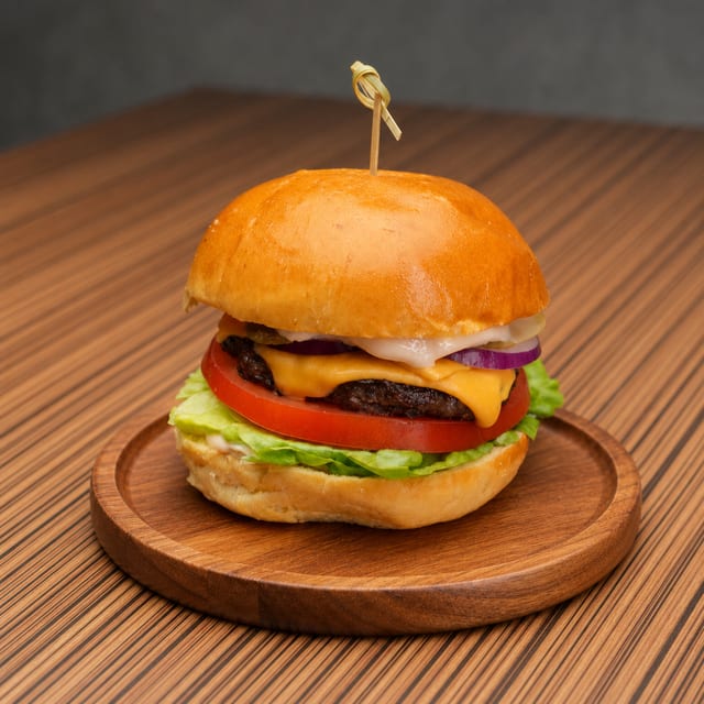 Lamb Burger.